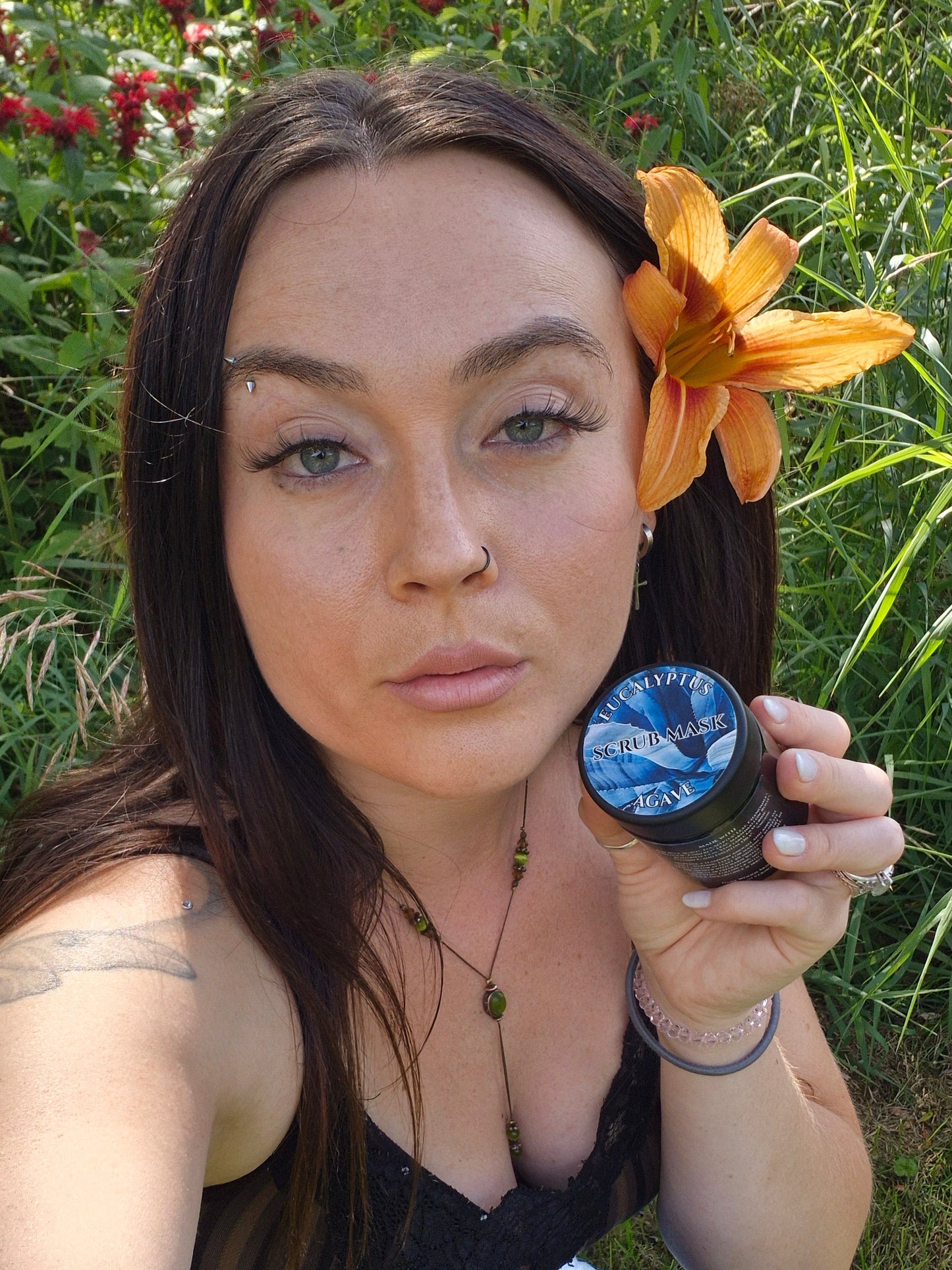 JULY SALE! EUCALYPTUS AGAVE Scrub Mask 4oz