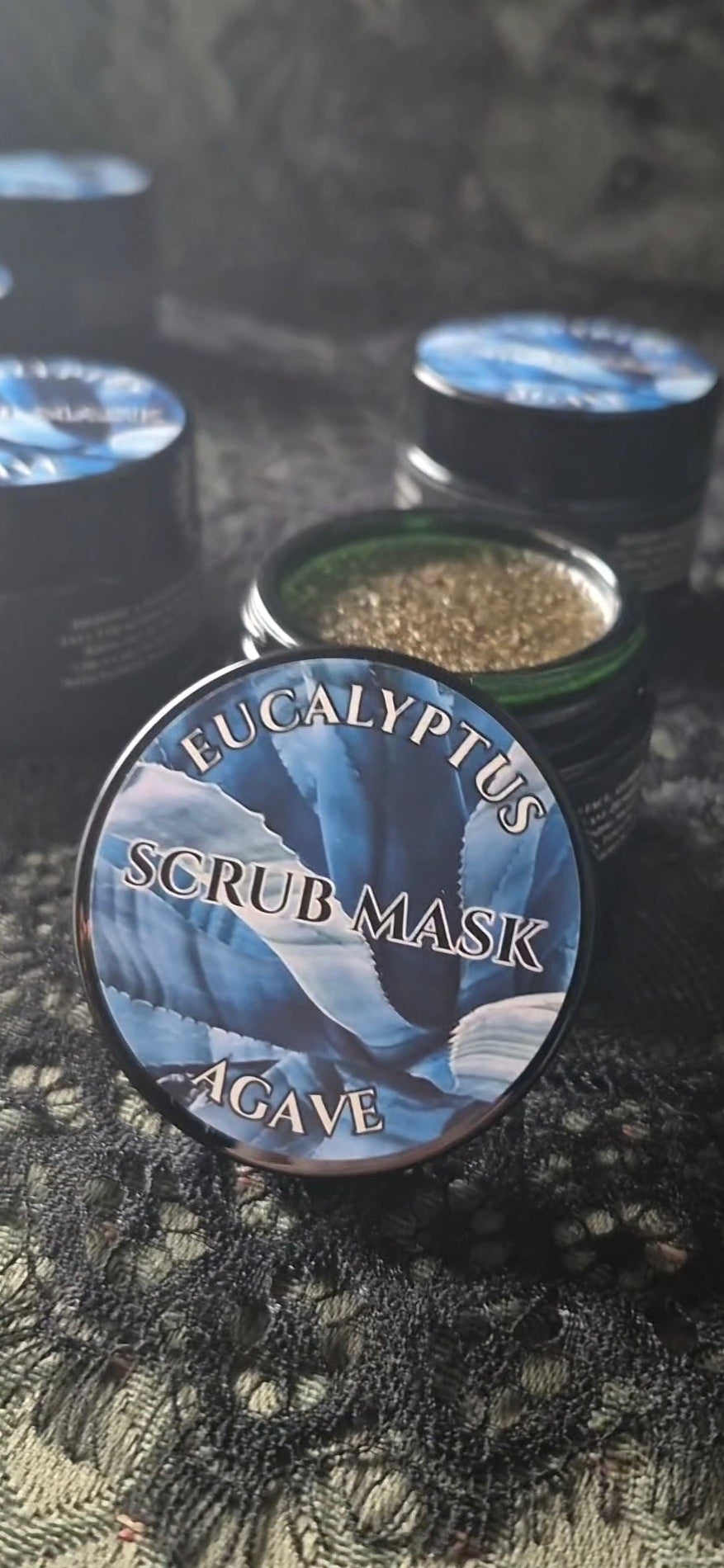 EUCALYPTUS AGAVE Scrub Mask